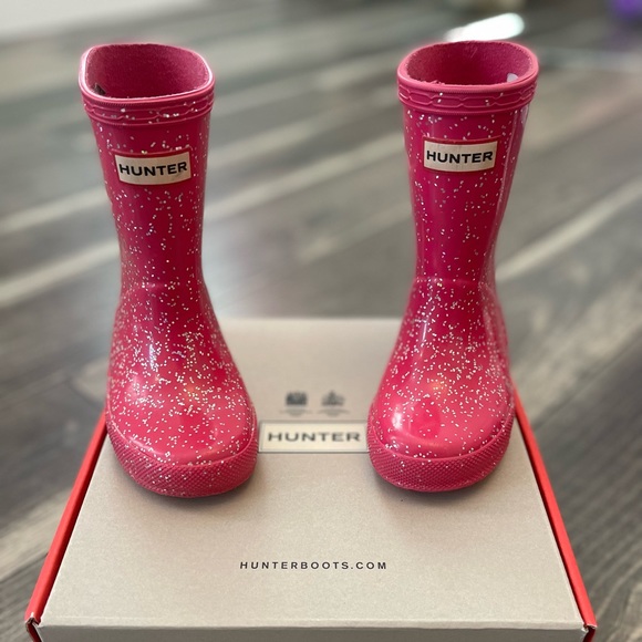 Hunter Shoes Hunter Glitter Rain Boots Poshmark
